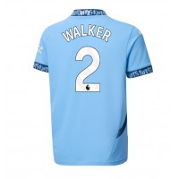 Camiseta Manchester City Kyle Walker #2 Primera Equipación Replica 2024-25 mangas cortas